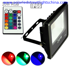 China china led light manufacturers, good quality 20W RGB Remote Control LED Flood Light supplier