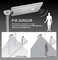 China all in one sensor street light, material AL, all in one intergated solar led street lights, manufactuer supplier