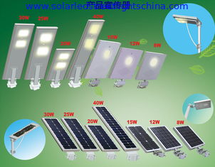 China All in One/Integrated Solar LED Street Light with Motion Sensor supplier