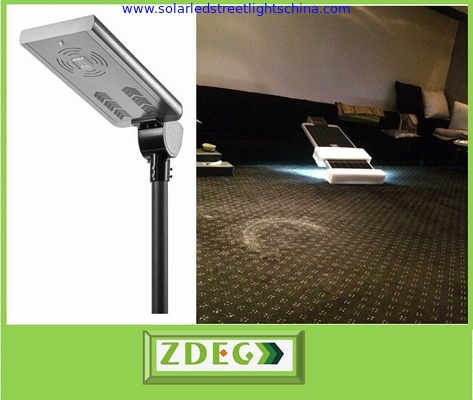 China all in one sensor street light, material AL, all in one intergated solar led street lights, manufactuer supplier